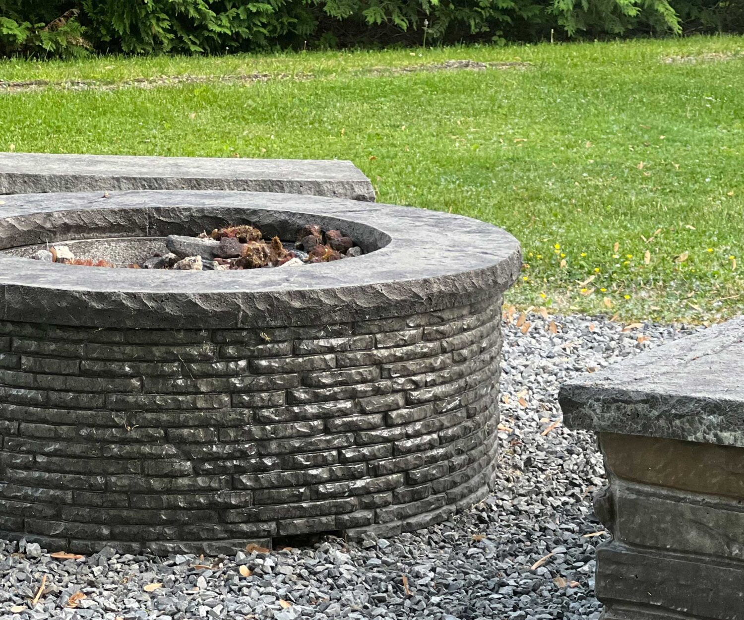 Firepit & Seating Area