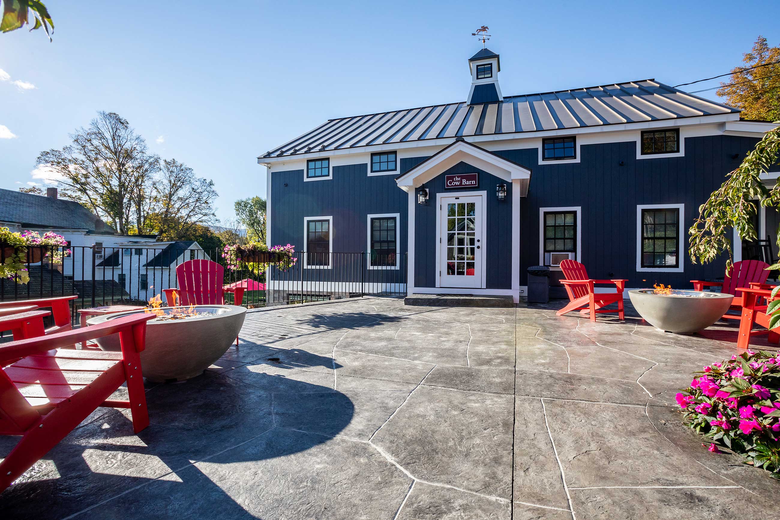 Stamped Patio & Firebowl